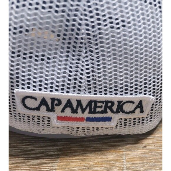 Welcome To Fabulous Las Vegas NEW Blue Gray White Trucker Hat Snapback Cap - Picture 3 of 6